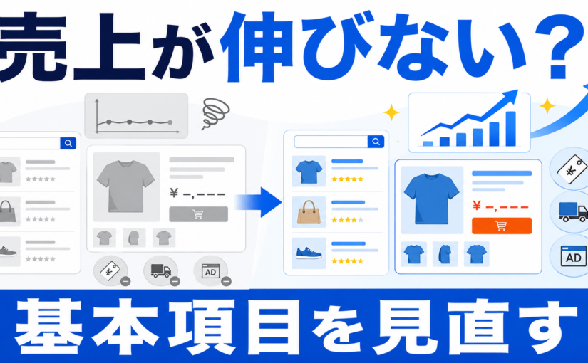 Yahoo!ショッピングの売上が伸びない時に見直すべき基本項目